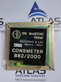 DE MARTINI GROUP PIZZORNO & LINI CONSMETER 882/2000 TORQUEMETER