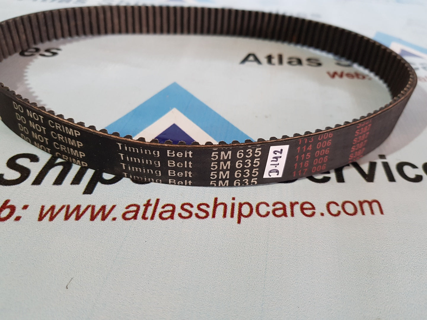 DER 5M 635 TIMING BELT