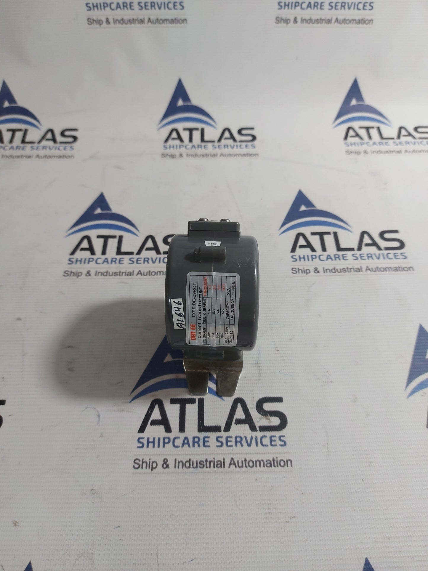 DER EE DE-29RCT CURRENT TRANSFORMER 0.6KV 5A
