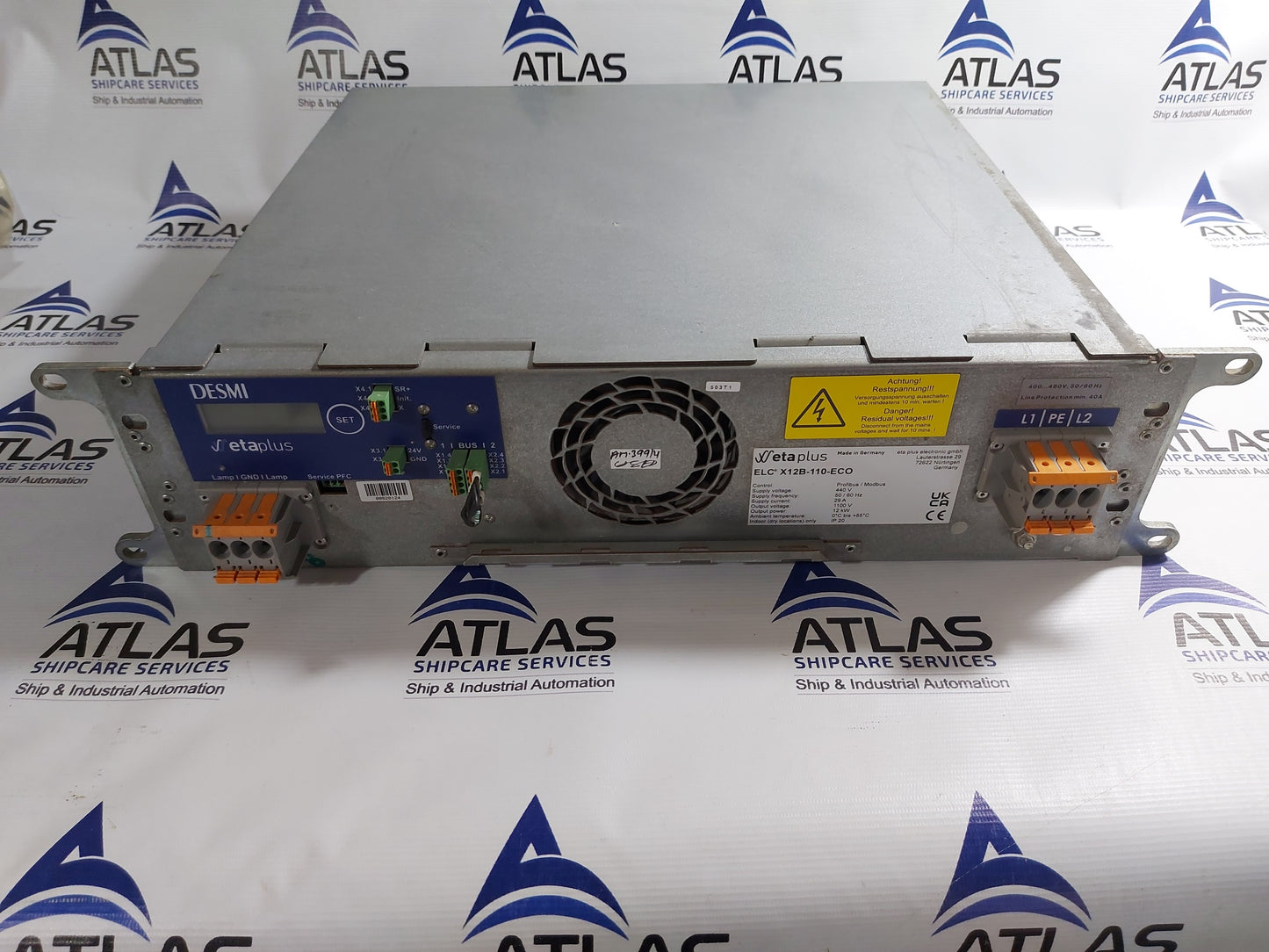 DESMI ETA PLUS ELC X12B-110-ECO ELECTRONIC LAMP CONTROL UNIT