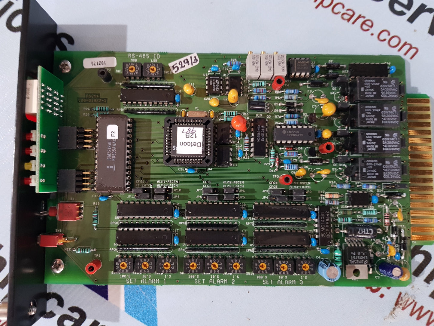 DETCON MODEL 12 HYDROGEN SULFIED MONITOR PPM H2E