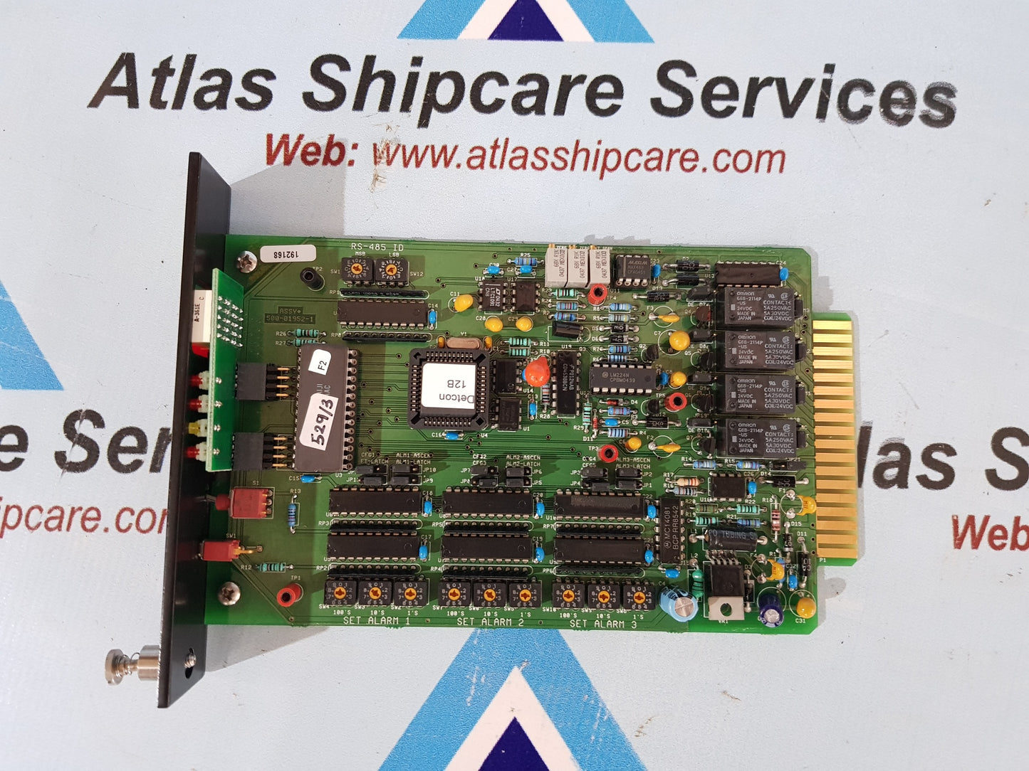 DETCON MODEL 12 HYDROGEN SULFIED MONITOR PPM H2E