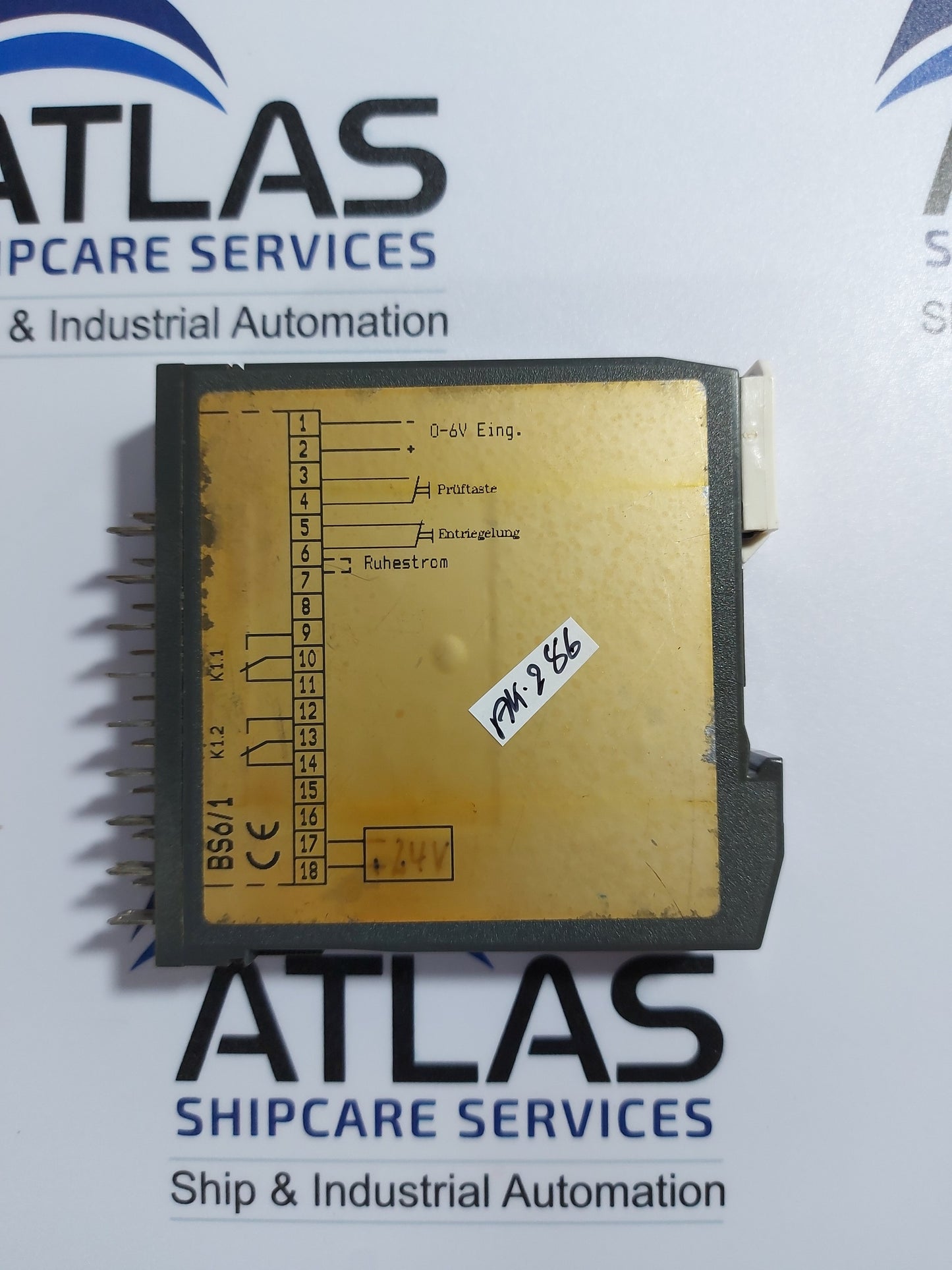 DEUTA-WERKE BS6/1WY OUTPUT RELAY