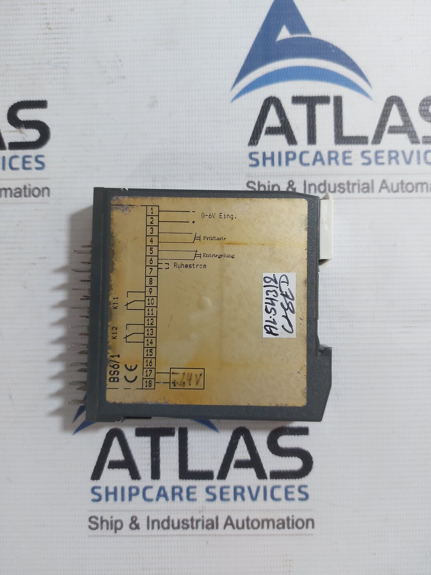 DEUTA BS6/1WY OUTPUT RELAY