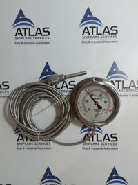 DIAL THERMOMETER FOR REMOTE READING (0-100'C)