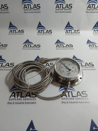 DIAL THERMOMETER FOR REMOTE READING (0-100'C)