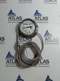 DIAL THERMOMETER FOR REMOTE READING (0-100'C)
