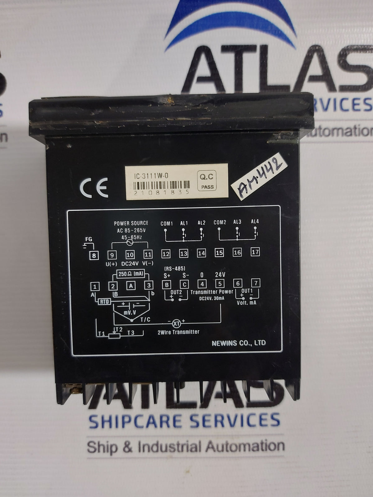NEWINS IC3000W DIGITAL INDICATOR WITH ALARM CAPABILITIES