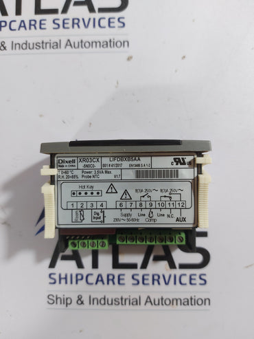 DIXELL XR03CX TEMPERATURE CONTROLLER 230V ~ 50/60Hz