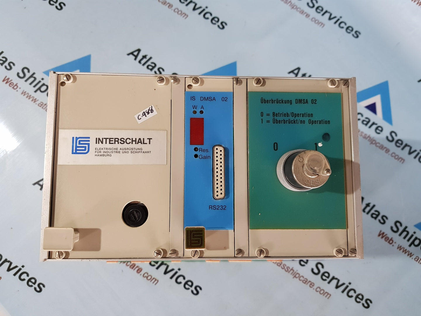 DMSA 02 RS232 DUAL CURRENT RELAY