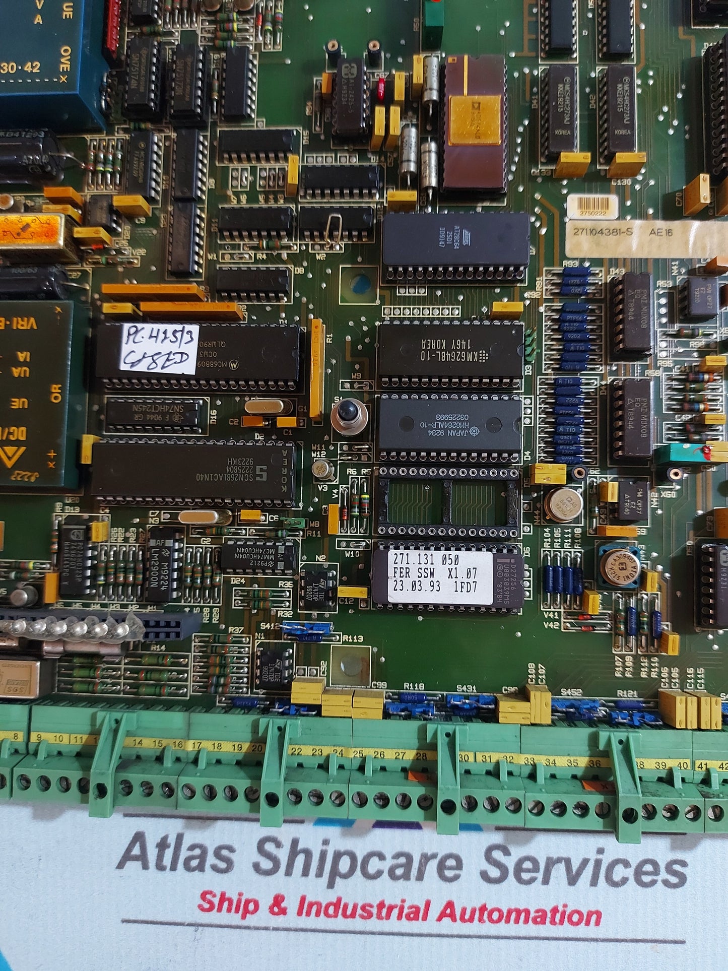 DMT 271.104381-S AE16 PRINTED CIRCUIT BOARD