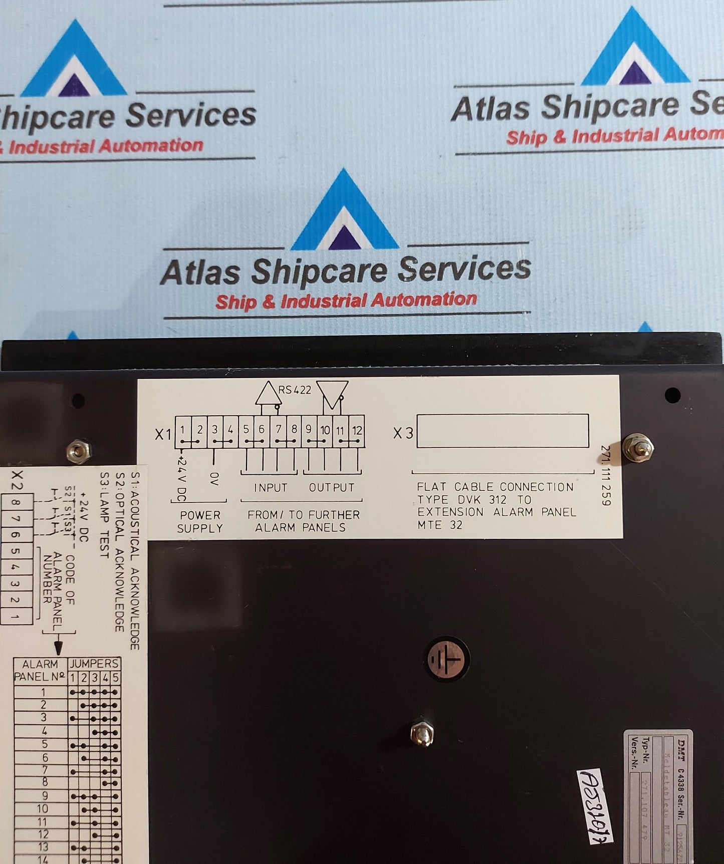 DMT 271.107 479 EXTENSION ALARM PANEL MT 32