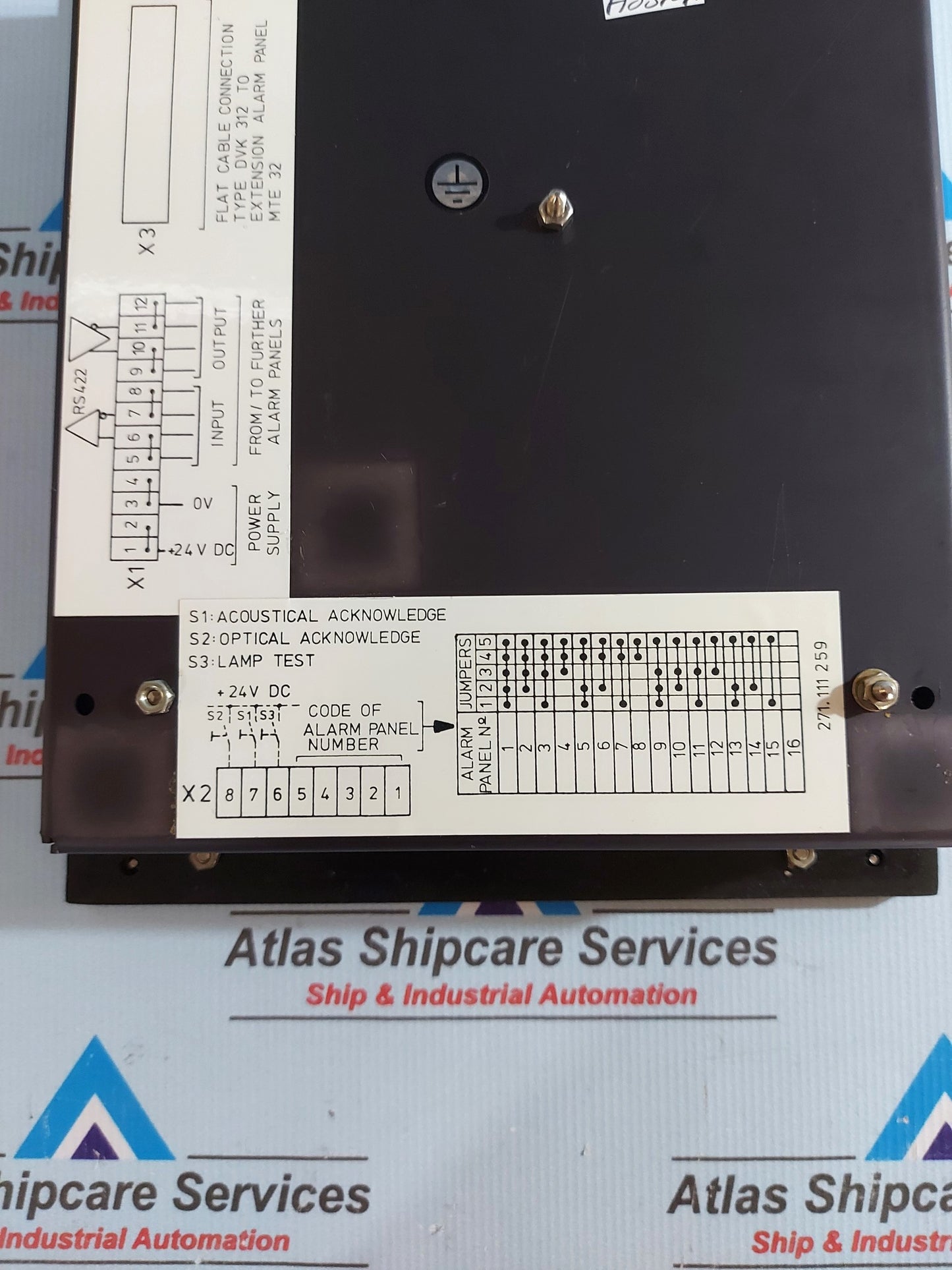 DMT 271.107 479 EXTENSION ALARM PANEL MT 32