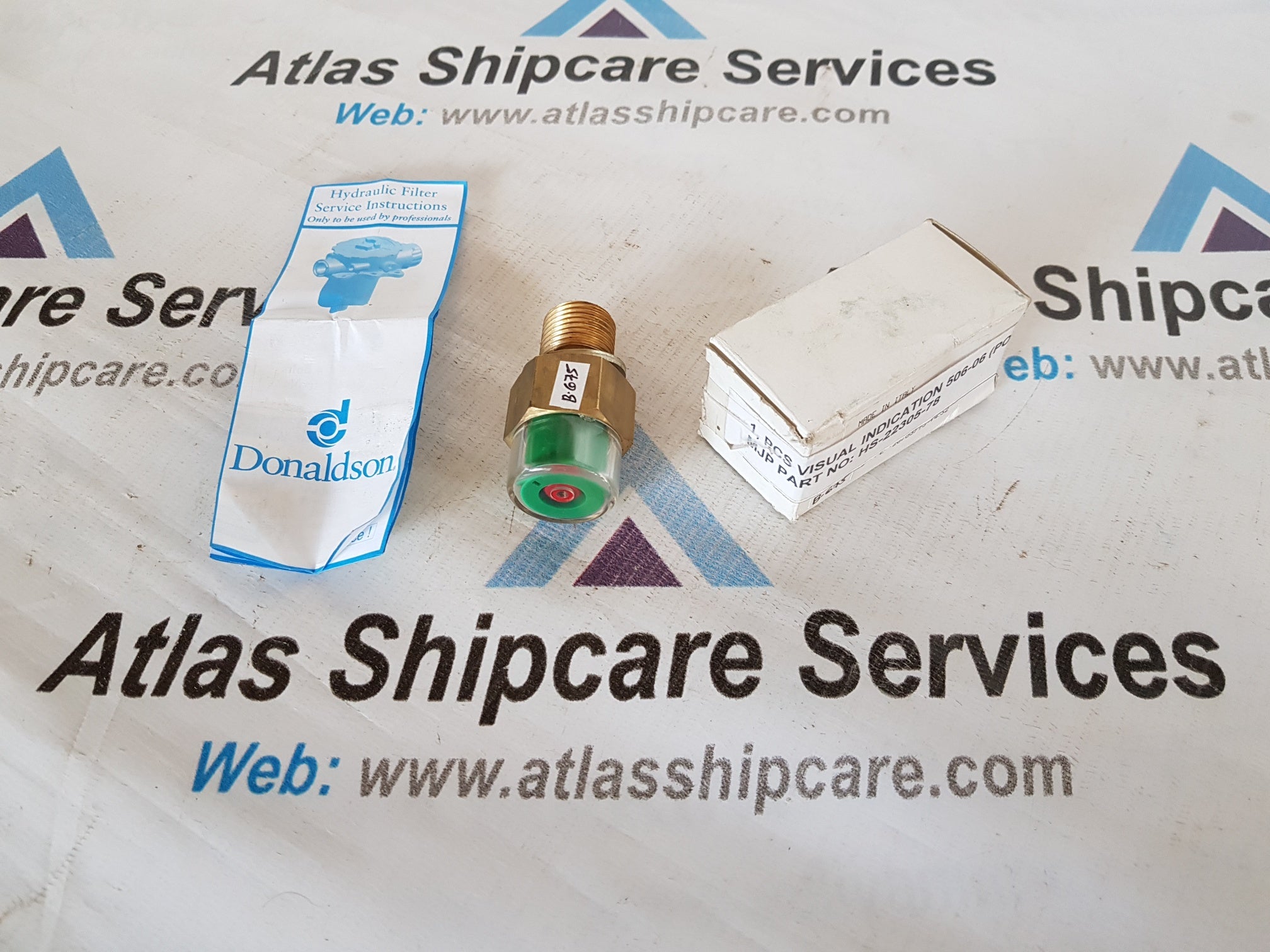 DONALDSON VISUAL INDICATION VALVE – Atlas Shipcare Services