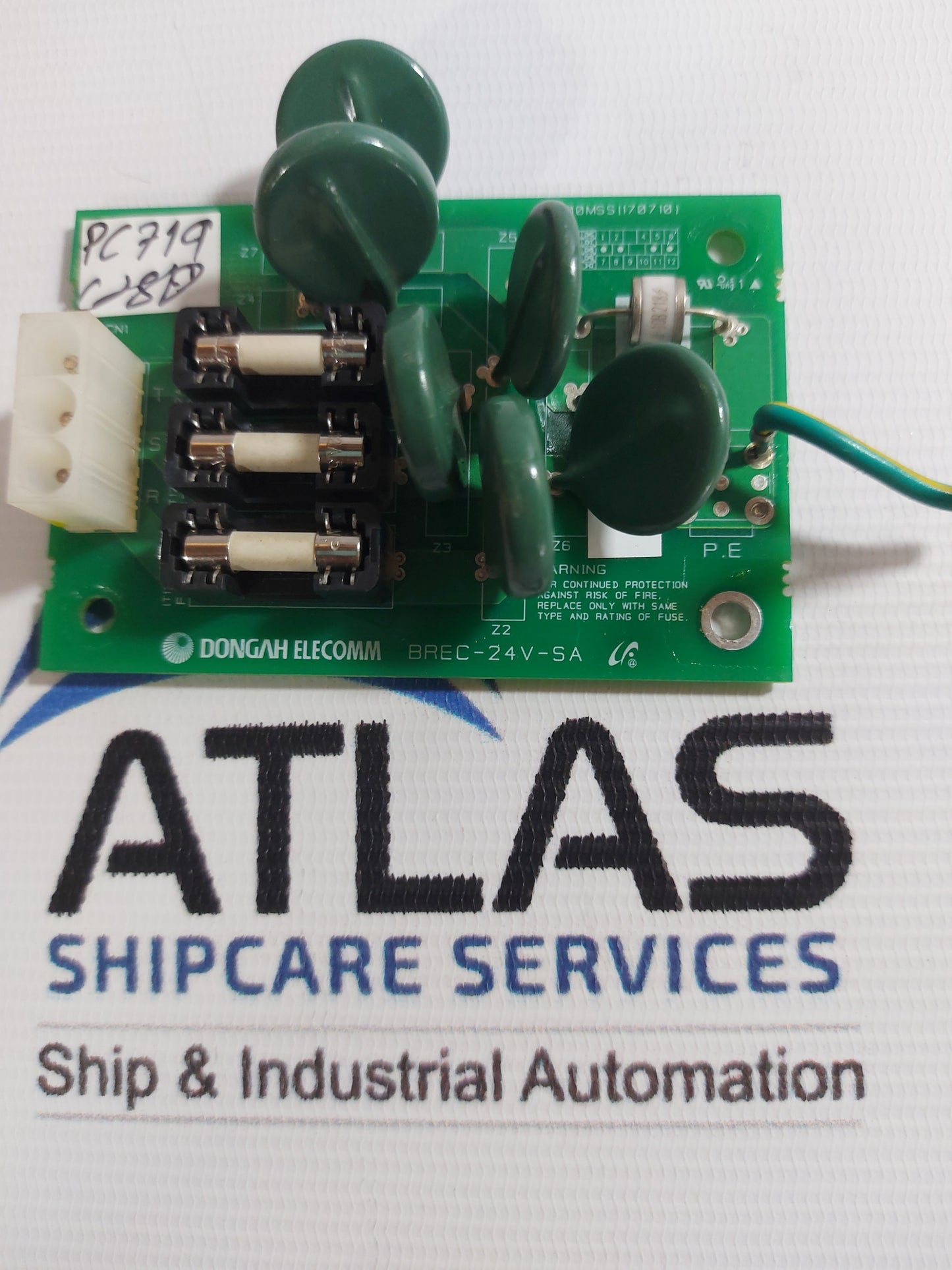 DONGAH ELECOMM BREC-24V-SA PCB CARD