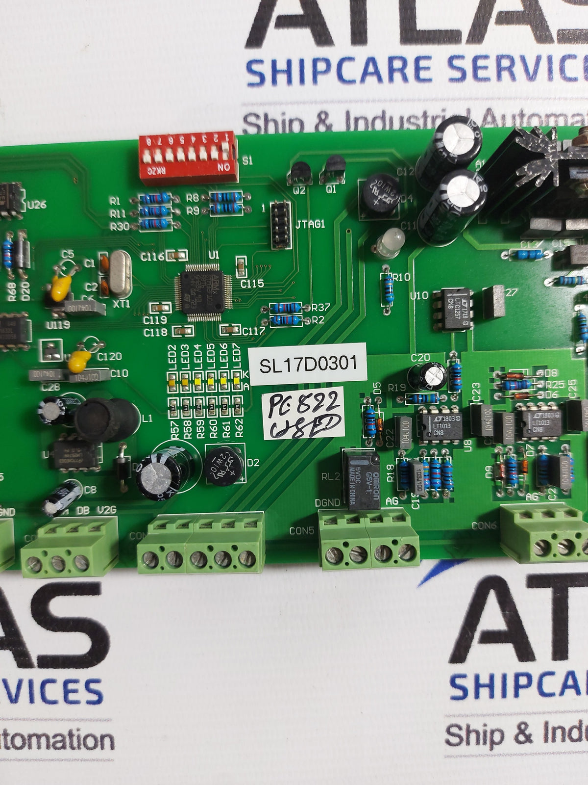 DOUBLE485(SLAVE) 20160804L SL17D0301 PCB CARD