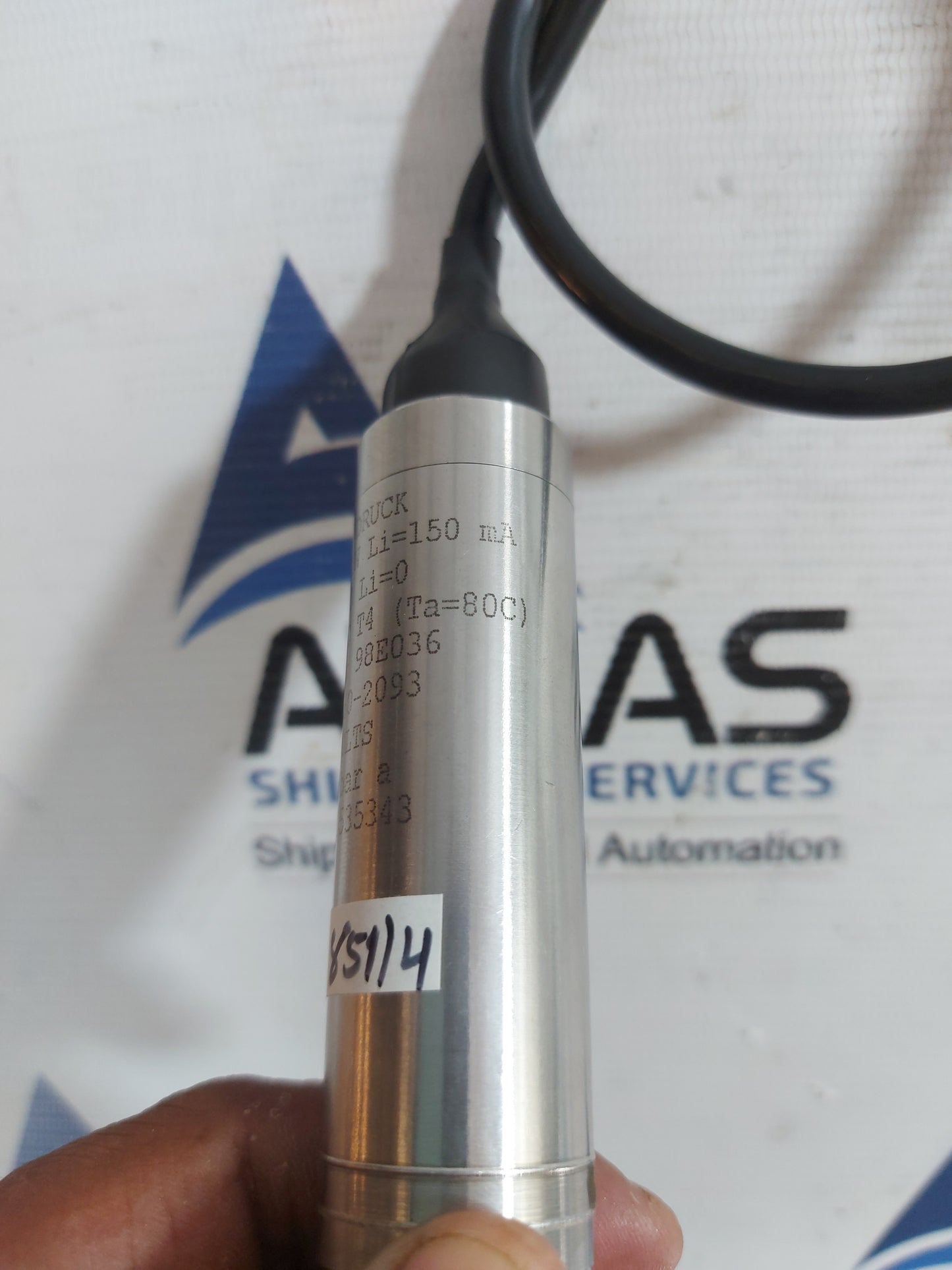 DRUCK PDCR 250-2093 PRESSURE SENSOR 0.5 TO 2 BAR A