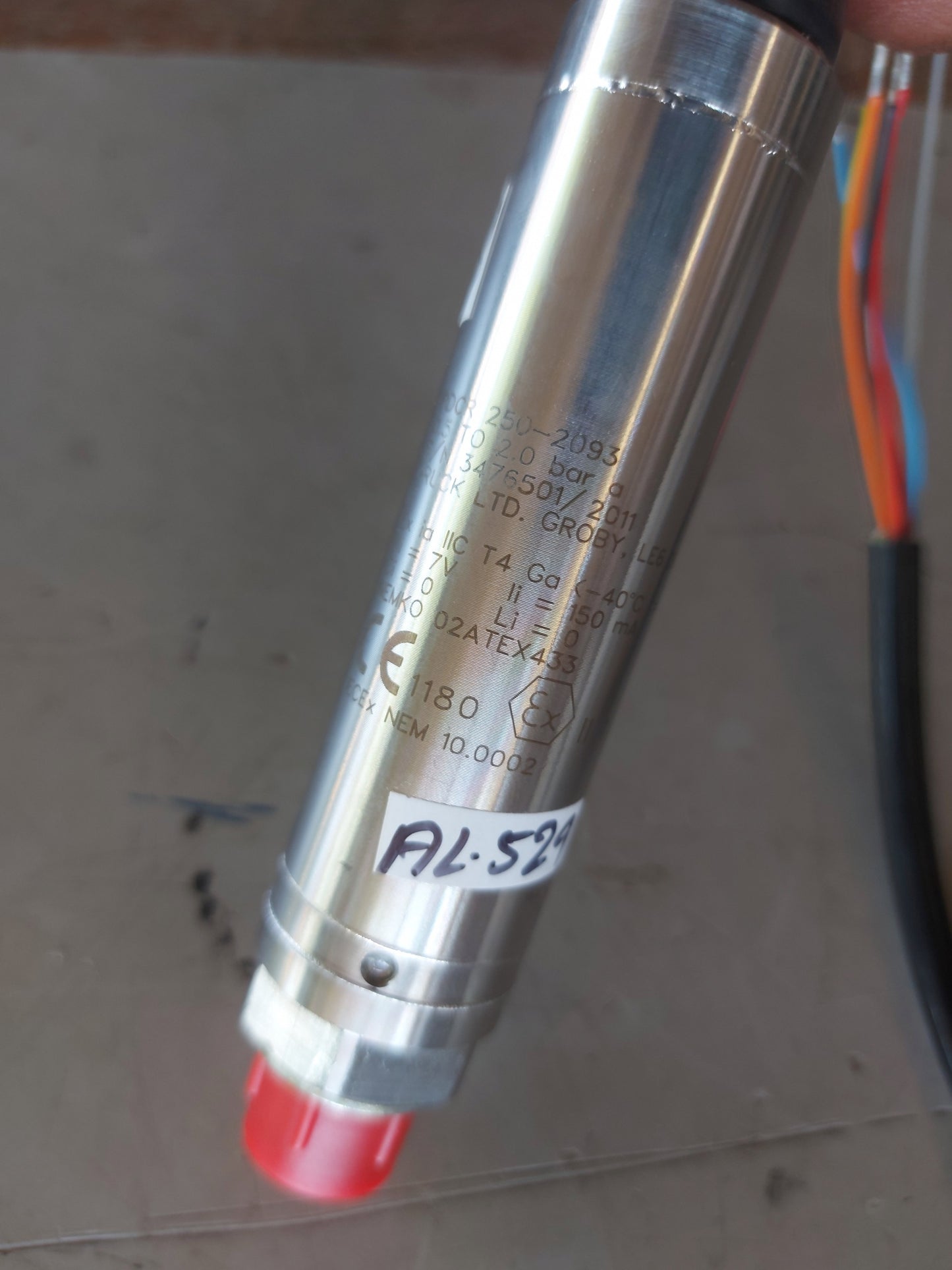 DRUCK PDCR 250-2093 PRESSURE TRANSDUCER 0.5-2.0 Bar