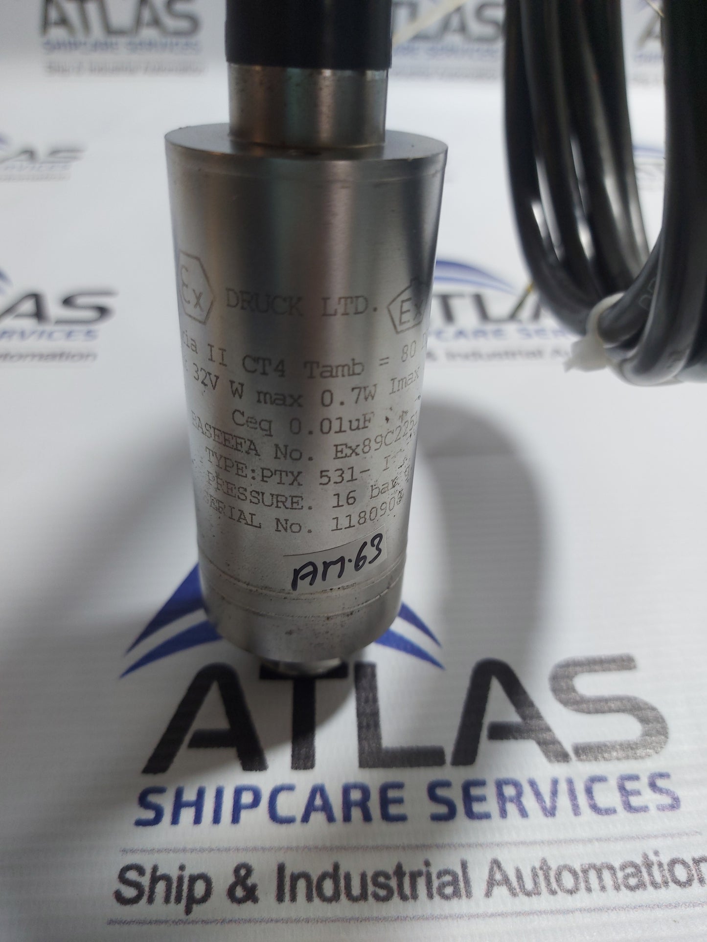 DRUCK PTX 531-I PRESSURE TRANSMITTER EX89C2251