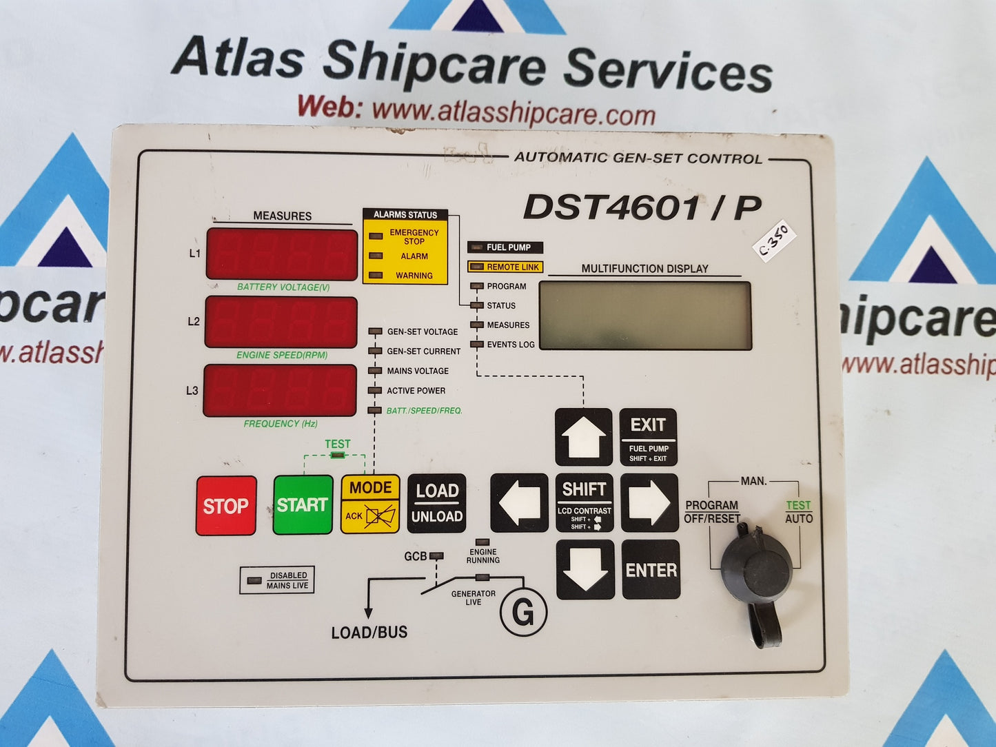 DST4601/P AUTOMATIC GEN-SET CONTROL DISPLAY