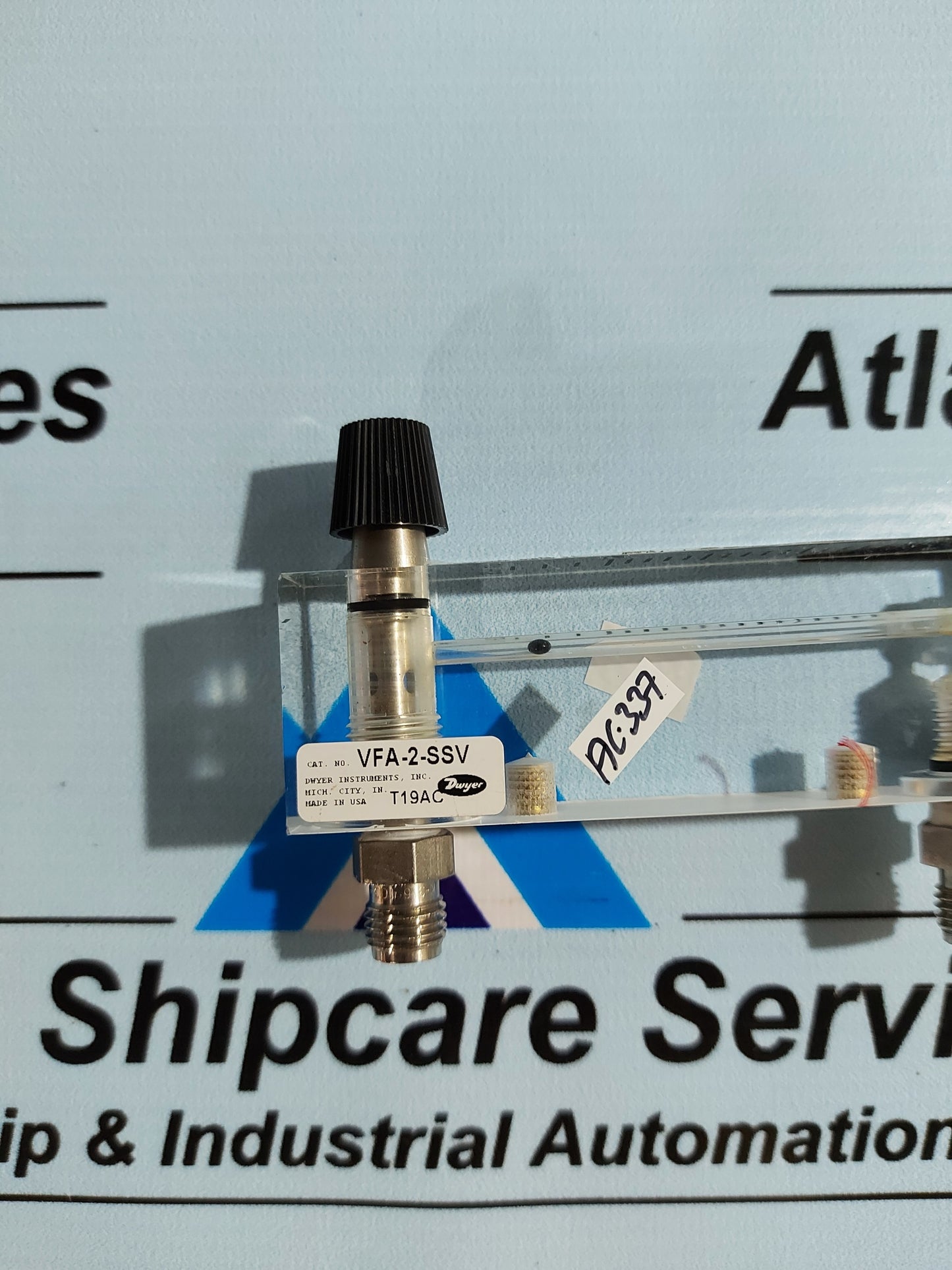 DWYER INSTRUMENTS VFA-2-SSV VISI FLOAT FLOWMETER