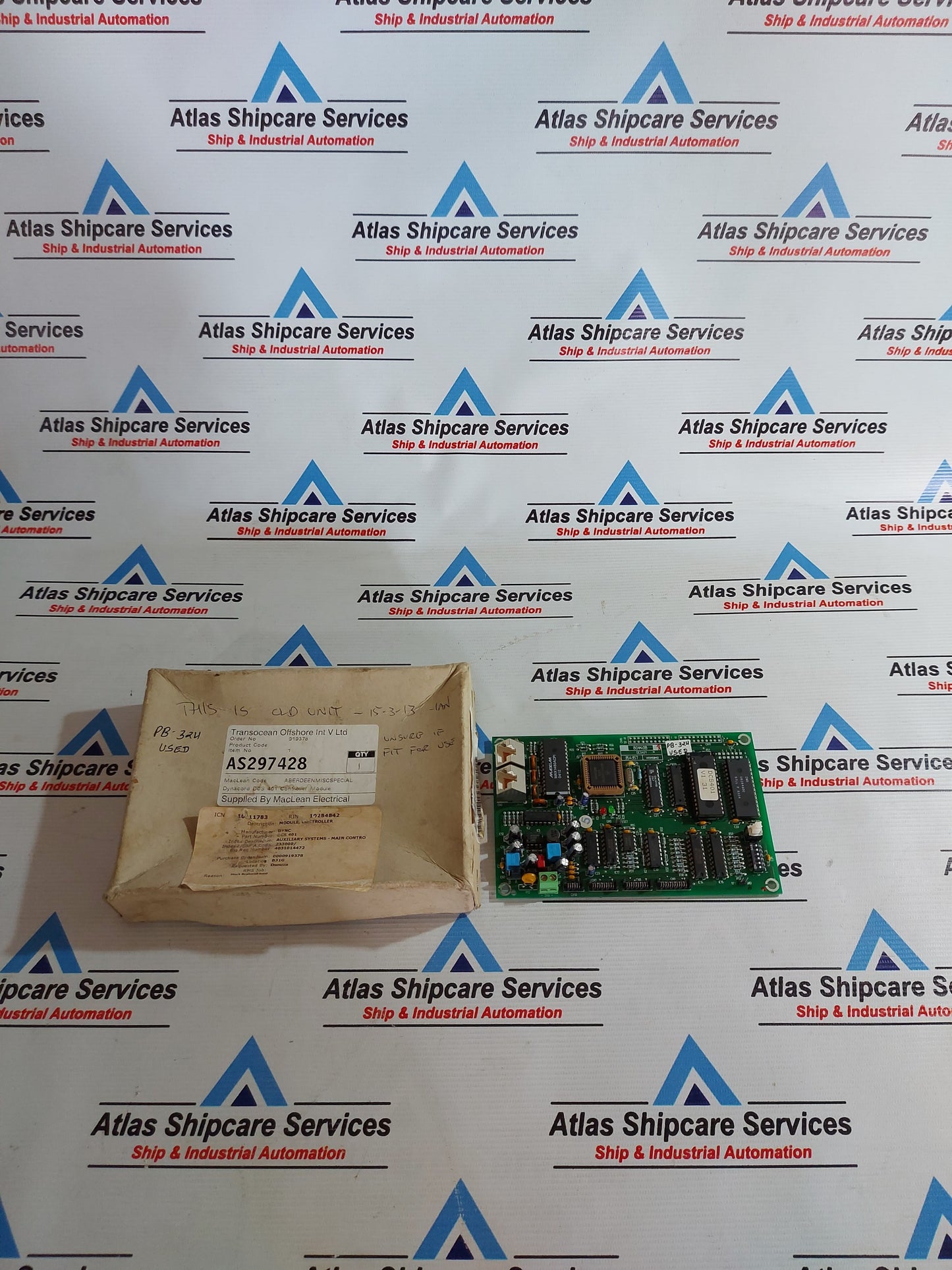 DYNACORD DCS401 80442B CONTROL MODULE PB324