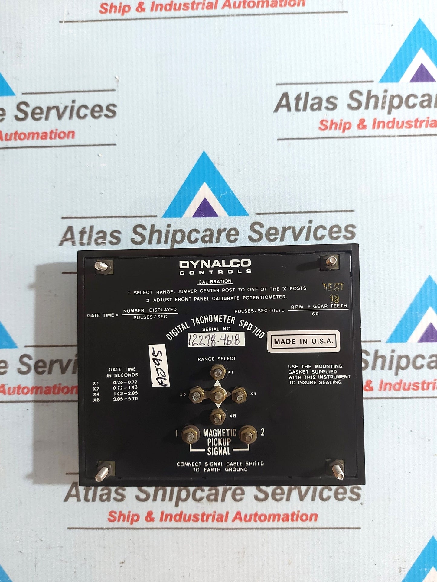 DYNALCO CONTROLS SPD-700 DIGITAL TACHOMETER