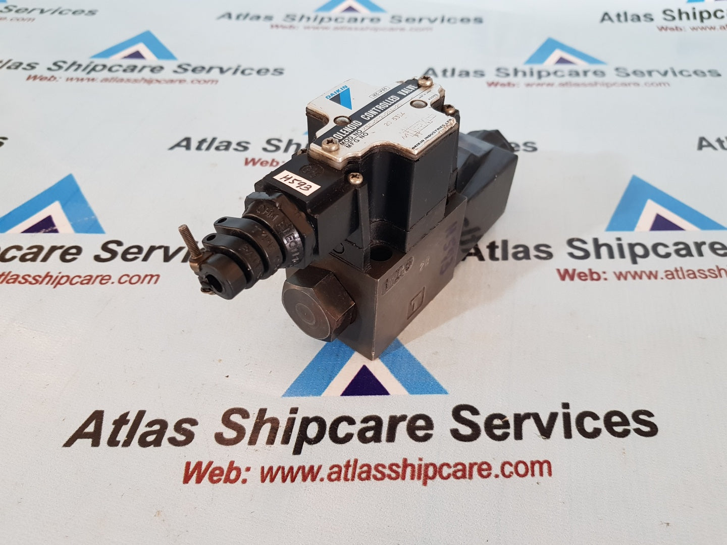 Daikin KSO-GO2-2BA-20 Solenoid Controlled Valve H593