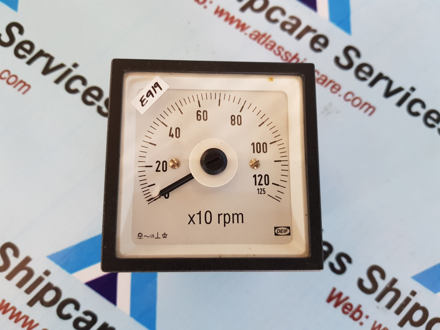 Deif DQ72-C Ac/Dc Current And Voltage Rpm Meter