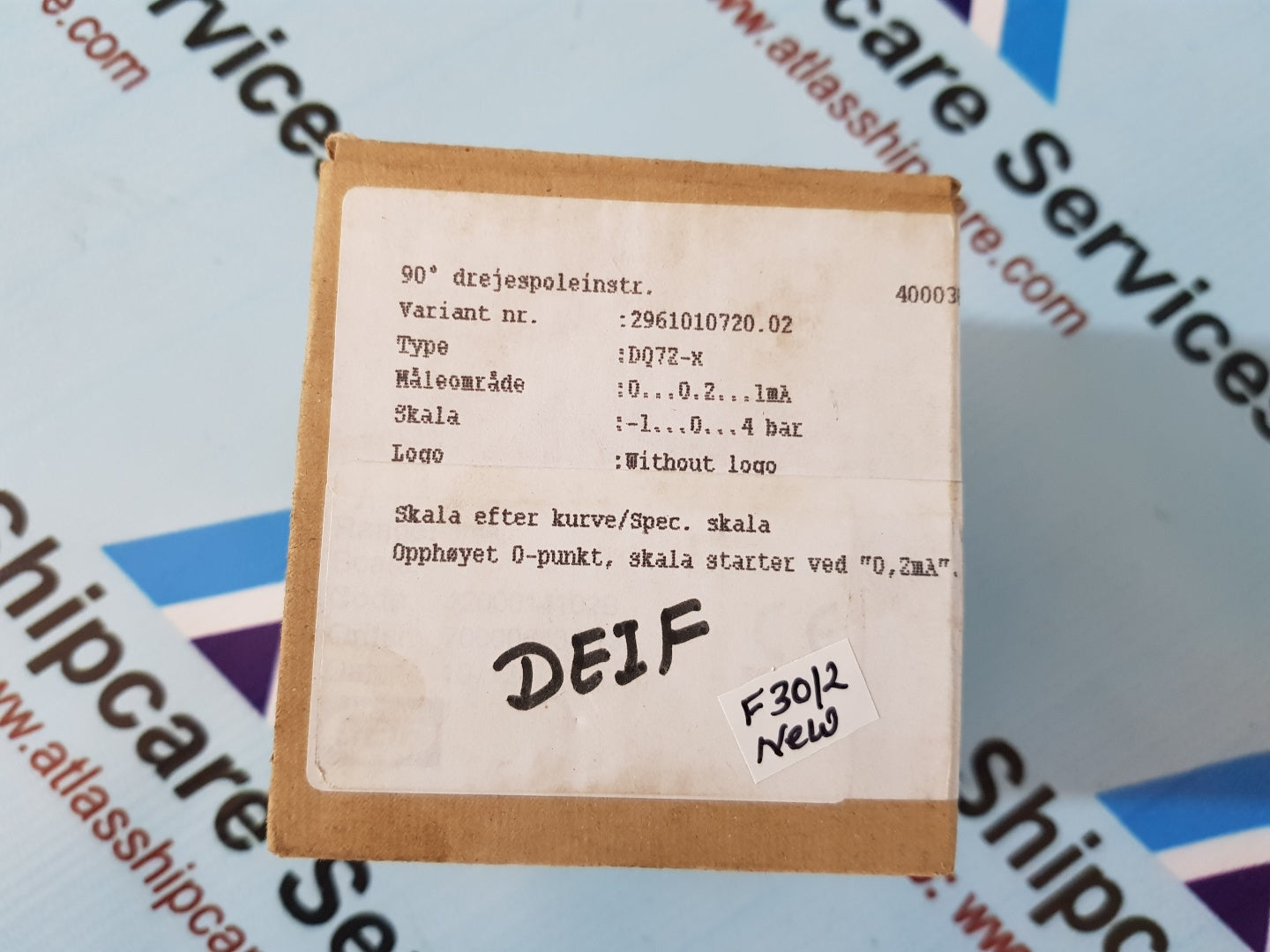 Deif DQ72-X Panel Meter