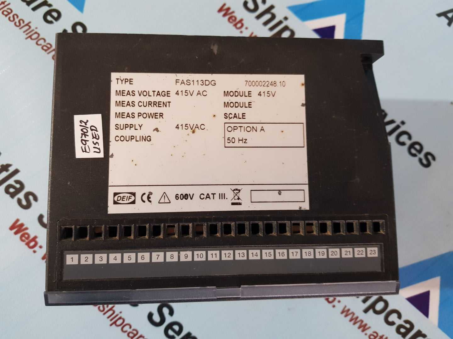 Deif FAS-113DG Synchronizer Controller