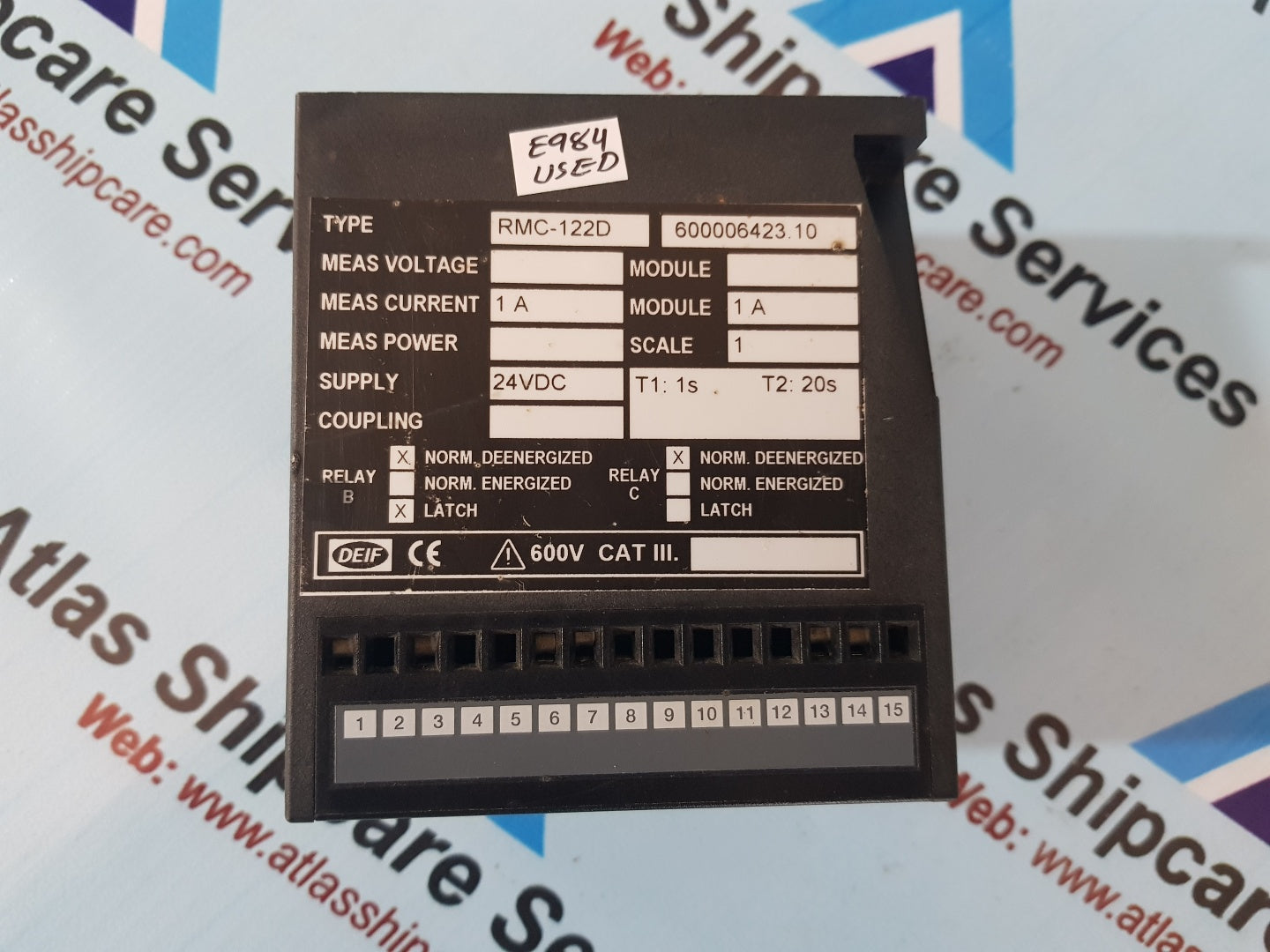 Deif RMC-122D Current And Short Circuit Relay