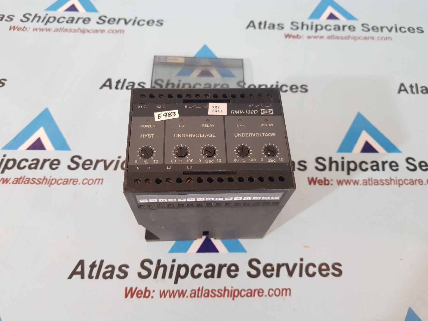 Deif RMV-132D Voltage Protection Relay VRY 84X1