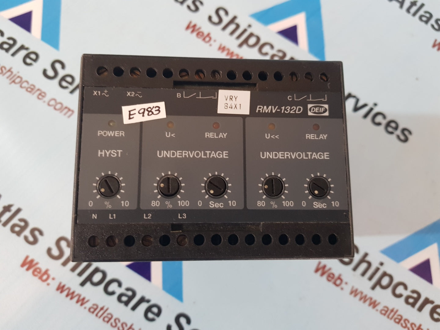 Deif RMV-132D Voltage Protection Relay VRY 84X1