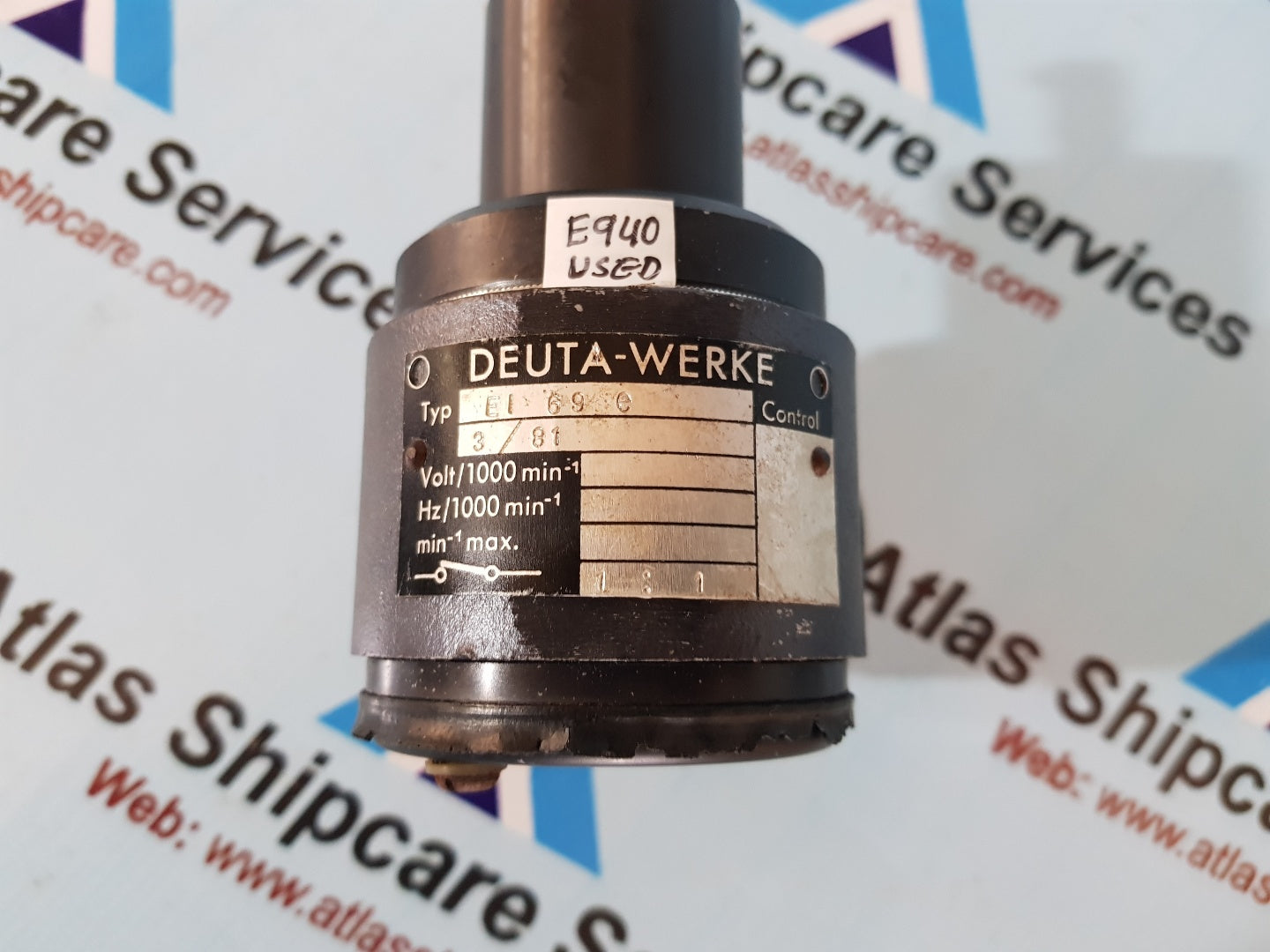 Deuta-Werke EI 69 e Control Valve – Atlas Shipcare Services