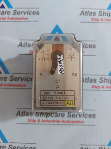 E.DOLD & SOHNE R 834 T CURRENT RELAY 4A 220V
