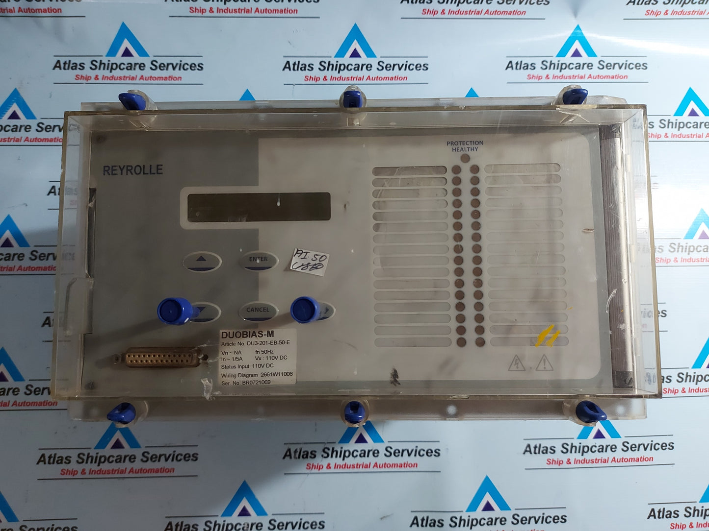 EASUN REYROLLE DUOBIAS-M DU3-201-EB-50-E PROTECTION RELAY