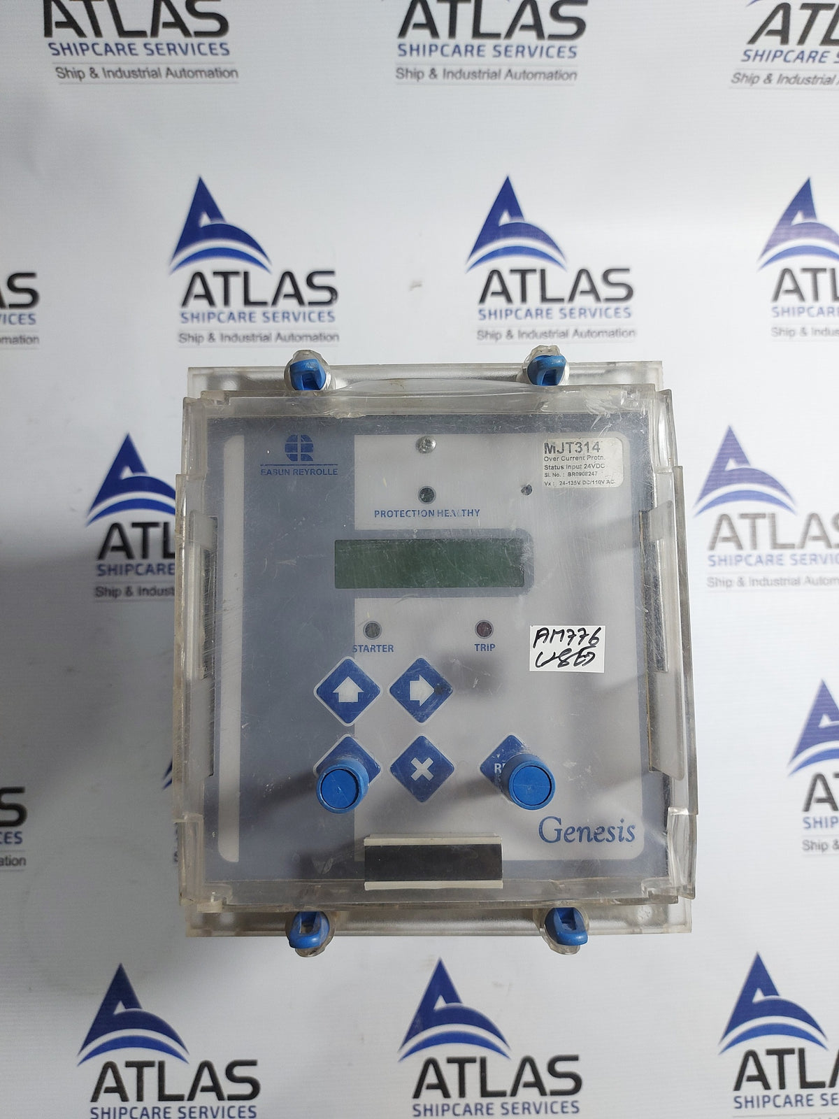 EASUN REYROLLE MJT314 OVER CURRENT PROTECTION RELAY 24VDC