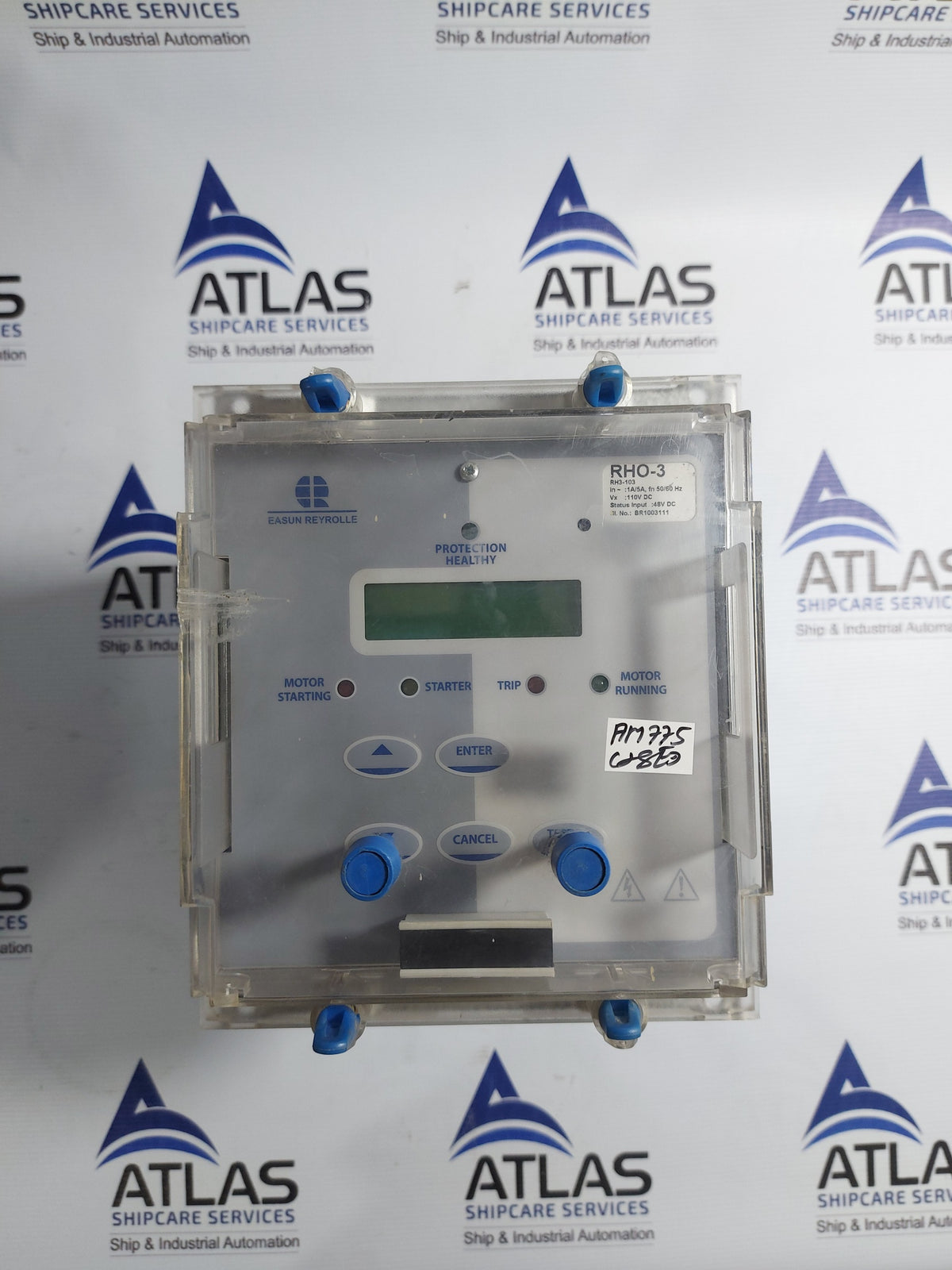 EASUN REYROLLE RHO-3 MOTOR PROTECTION RELAY 5A 110V 50/60Hz