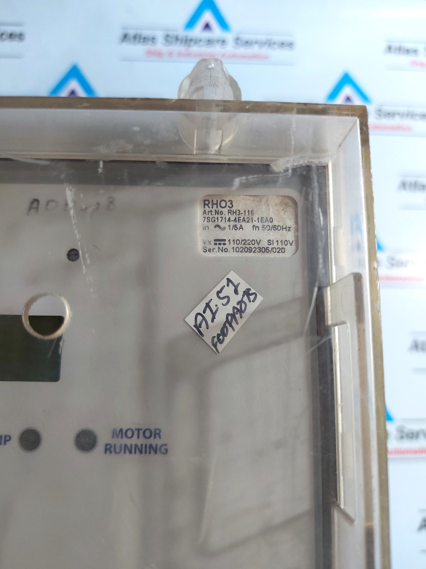 EASUN REYROLLE RHO3 MOTOR PROTECTION RELAY RH3-116