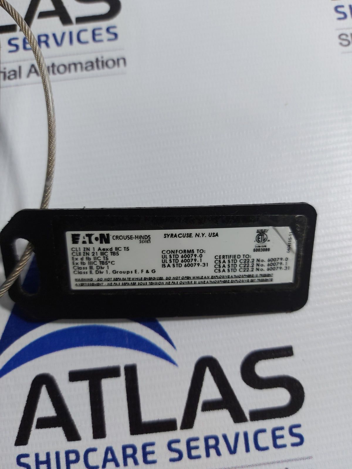 EATON CEX133A12-334PN BS MULTI-PIN & SINGLE POLE CONNECTORS FOR HAZARDOUS AREA