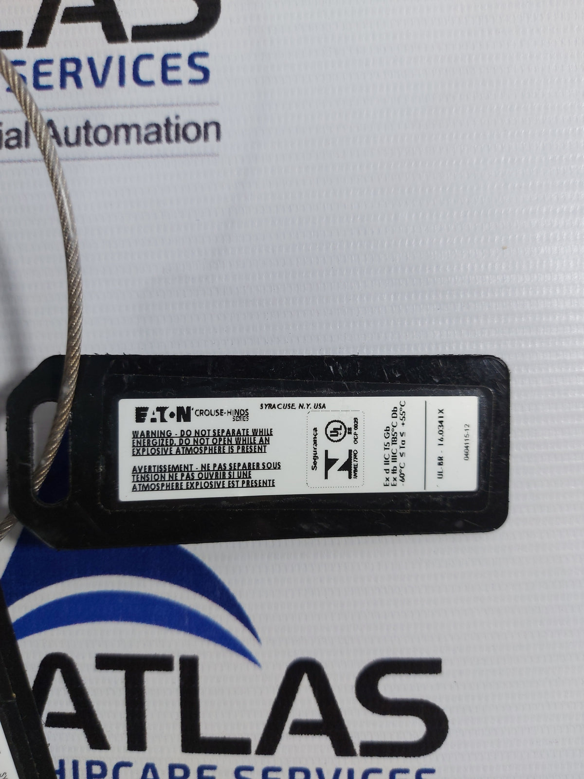 EATON CEX133A12-334PN BS MULTI-PIN & SINGLE POLE CONNECTORS FOR HAZARDOUS AREA
