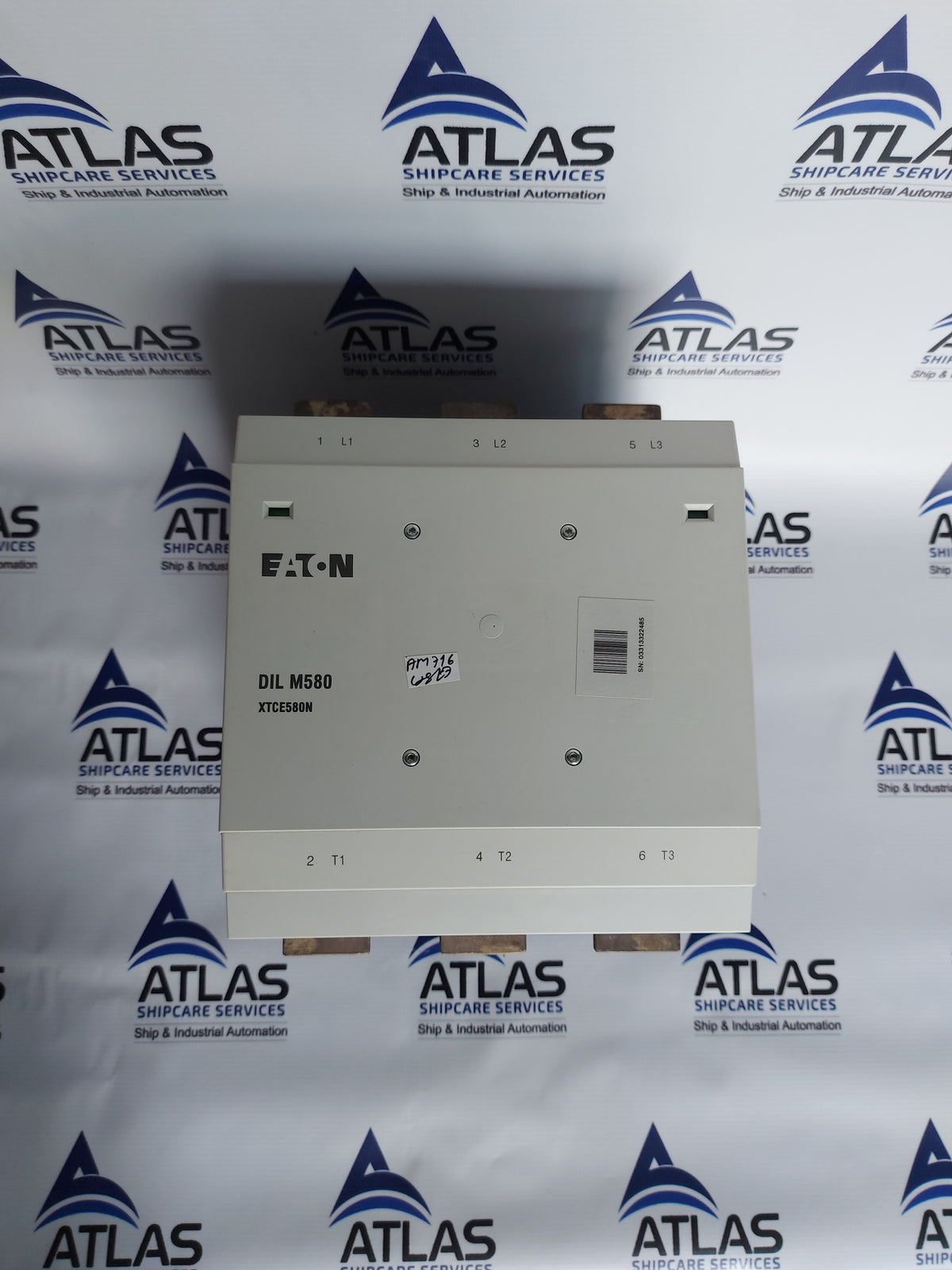 EATON DIL M580 XTCE580N 3 POLE CONTACTOR