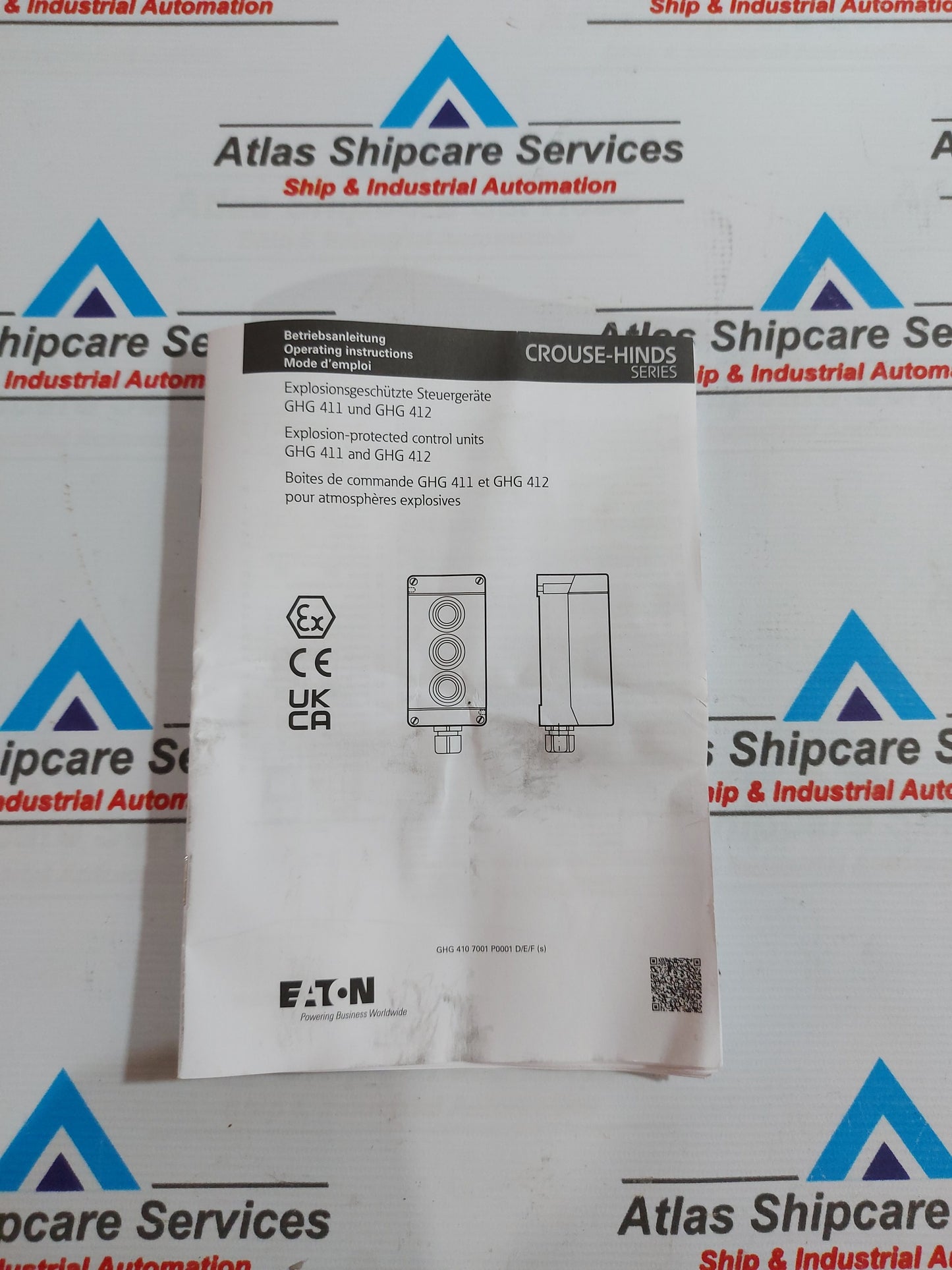 EATON GHG4118100R0002 EMERGENCY MUSHROOM HEAD