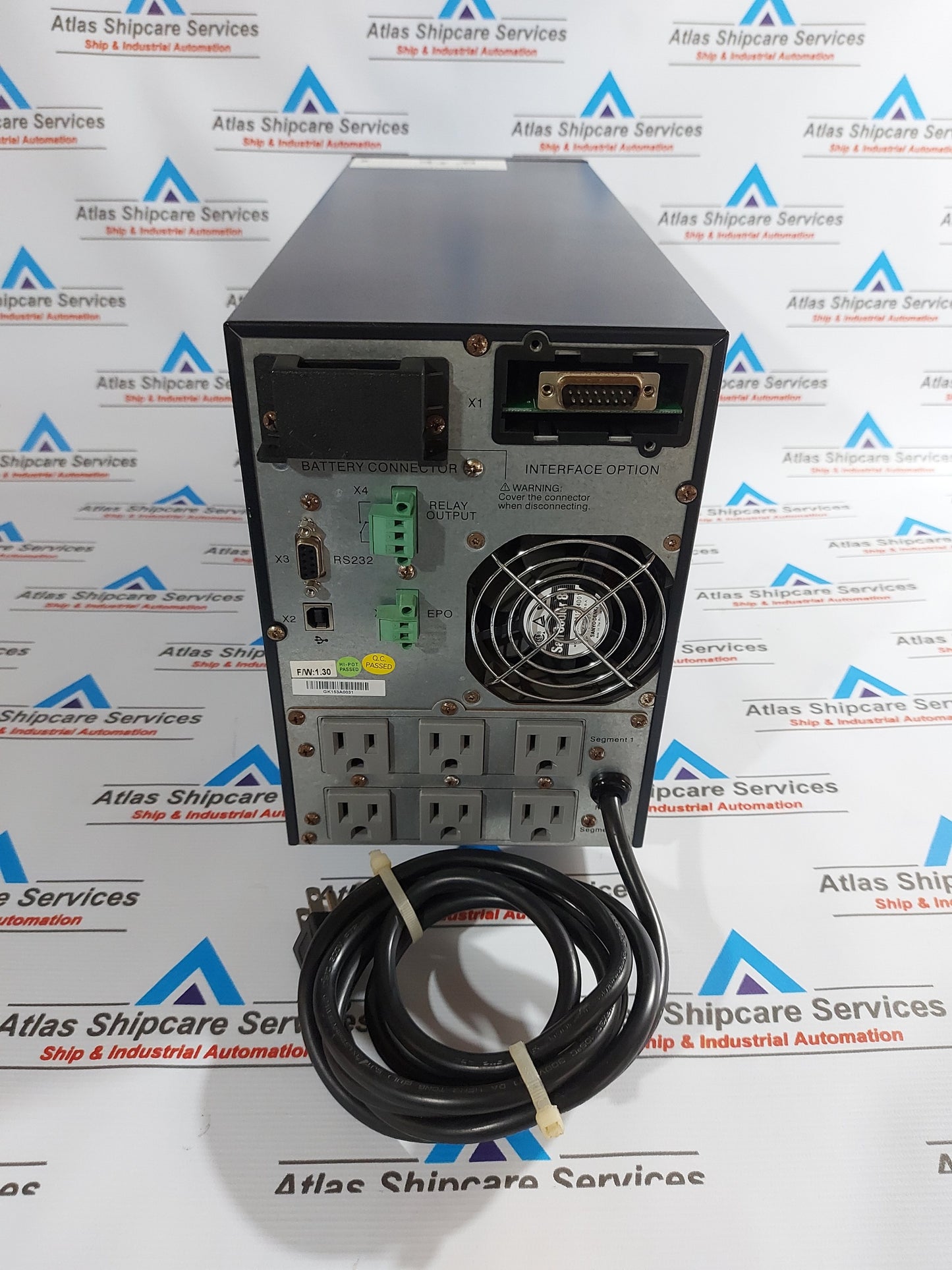 EATON PW9130L1500T-XL UPS 125V/120V/110V/100V~ 48VDC,34A COMPUTER POWER SUPPLY