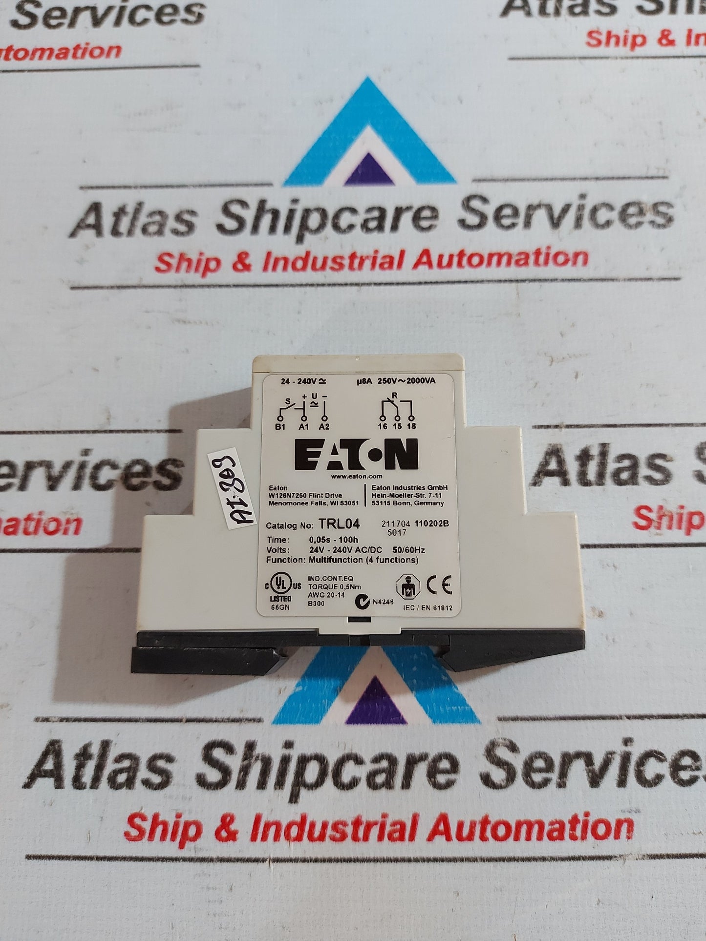 EATON TRL04 TIME DELAY RELAY