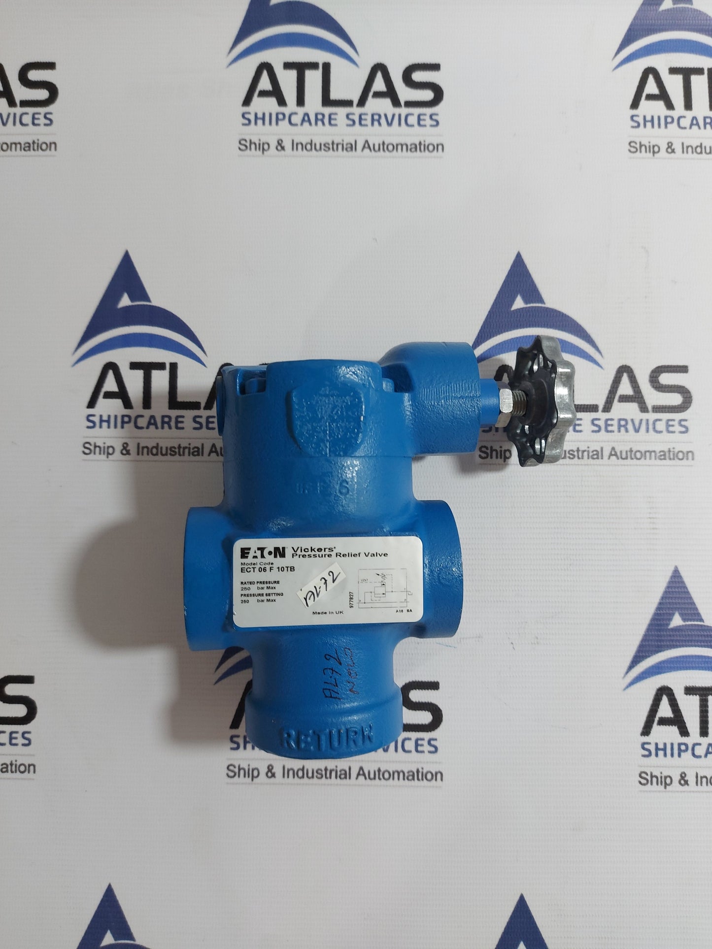 EATON VICKERS ECT 06 F 10TB PRESSURE RELIEF VALVE