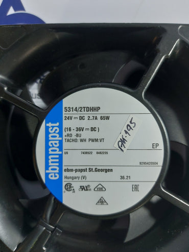 EBMPAPST 5314/2TDHHP AIR COOLING FAN