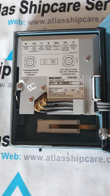 ECKARDT PNEUMATIC CONTROLLER P417-121A11C