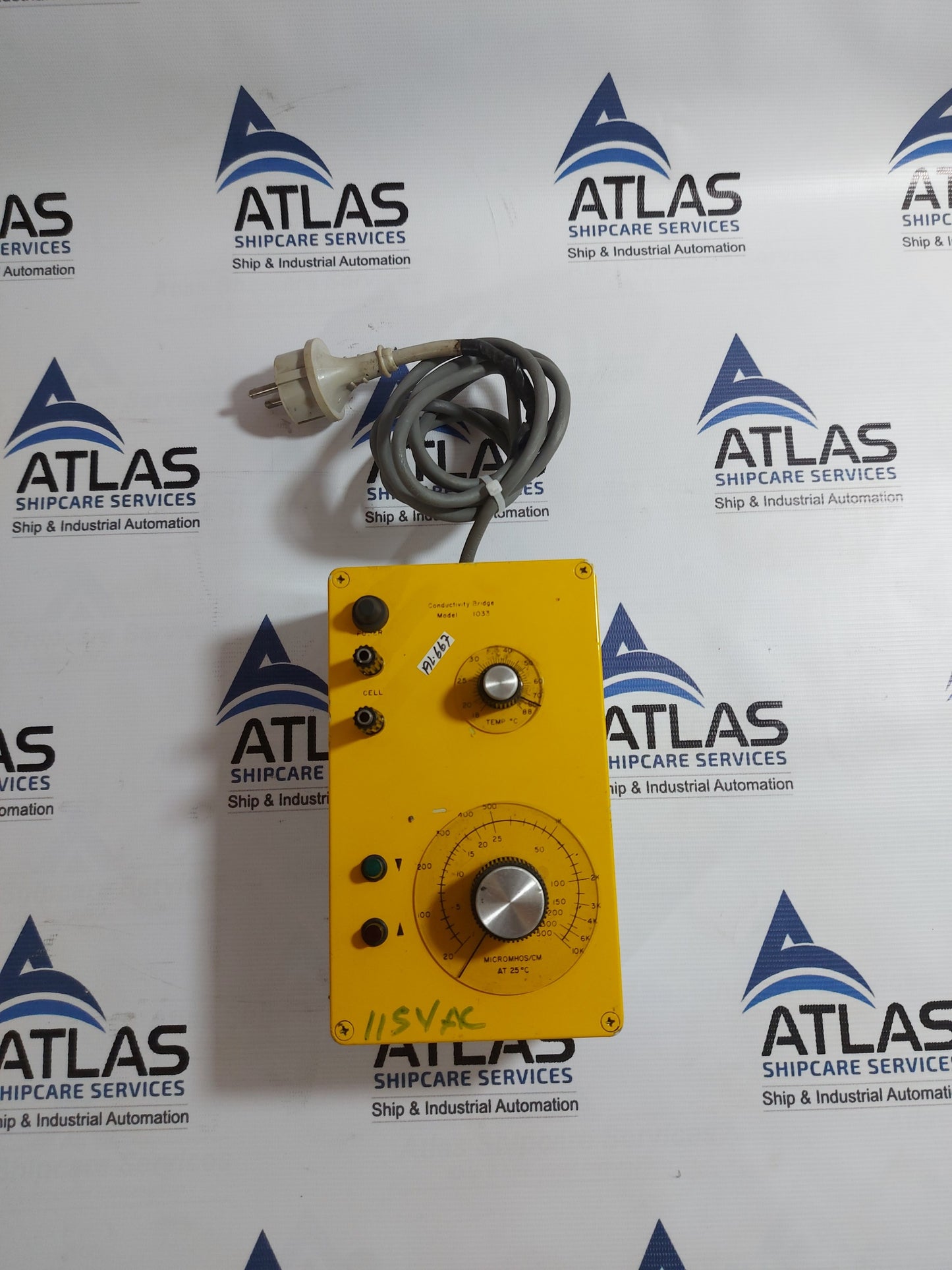 ECOLOGIC 1033 ECOLAB CONDUCTIVITY BRIDGE RECODER CODE 0156-01-9